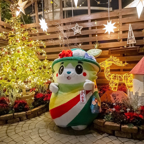 『フラワーイルミネーション』クリスタルパレスにて